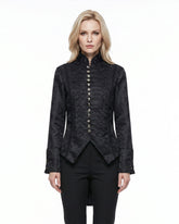 Women's Brocade Gothic Victorian Tailcoat