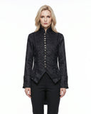 Women's Brocade Gothic Victorian Tailcoat