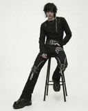 Unisex Midnight Masquerade Gothic Skinny Pant