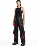 Women's Gothic Punk Cargo Pants