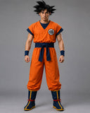 Orange Anime Martial Arts Cosplay Costume