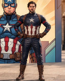 Men's Superhero Costume | Super Soldier Cosplay Suit