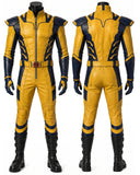 Men's Cosplay Costume – Yellow & Black Superhero Suit