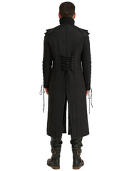 Men's Black Long Coat
