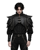 Men’s Gothic Leather Shoulder Cape