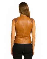 Women's Westina Leather Vest