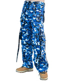 Blue Cargo Pants