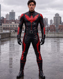 Red Black Superhero Cosplay Costume