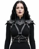 Women’s Gothic Shoulder Body Harness with Chains