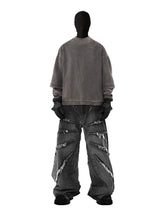 Men's Raw Edge Straight-Leg Pants – Minimal with an Edge