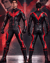 Red Black Superhero Cosplay Costume