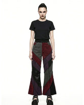 Women's Gothic Patchwork Flare Pants