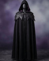 Women's Wool Cape – Hooded Gothic Wool Cloak