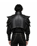 Men’s Gothic Leather Shoulder Cape