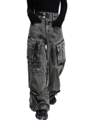 Midnight Rebel Cargo Jeans