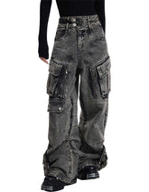 Midnight Rebel Cargo Jeans