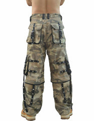 Trippprs Camo Cargo Pockets baggy pants with multiple pockets and camouflage design