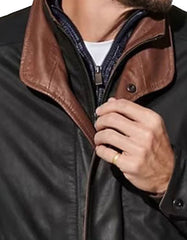 Men's Sheepskin Leather Jacket -  -  - Trippprs