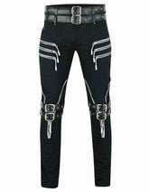Midnight Masquerade Gothic Skinny Pant - - - Trippprs