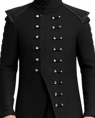 Men's Black Long Coat
