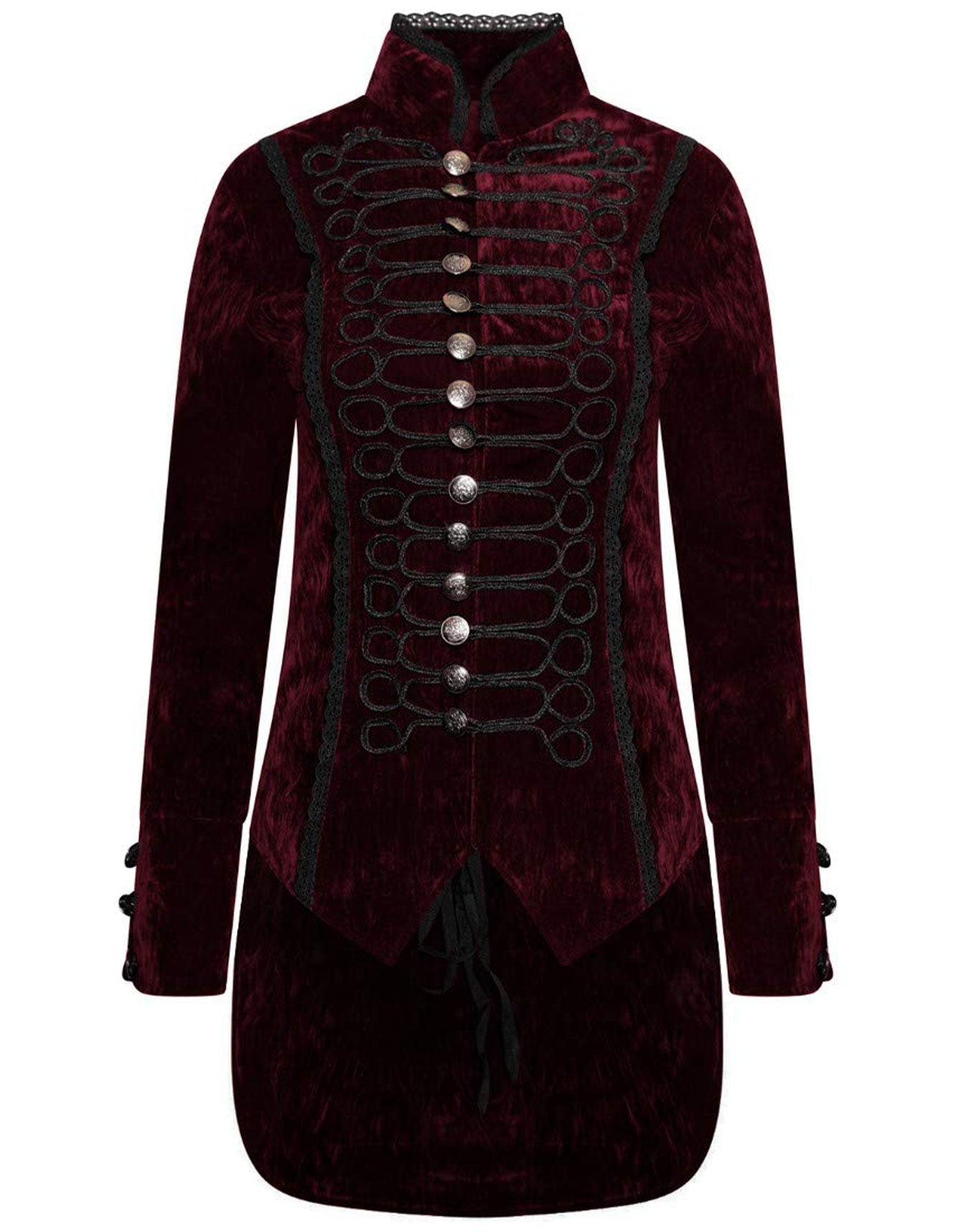 Women's Velvet Brocade Tailcoat -  -  - Trippprs