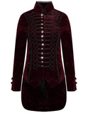 Women's Velvet Brocade Tailcoat - - - Trippprs