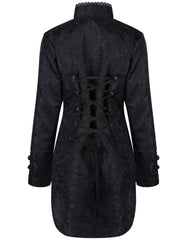 Women's Velvet Gothic Tailcoat -  -  - Trippprs