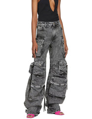 Y2k Retro Cargo Pant -  -  - Trippprs