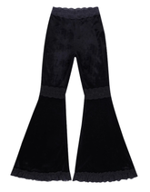 Women’s Sexy Lace Flare Pants – Aesthetic Sheer & Stylish Design