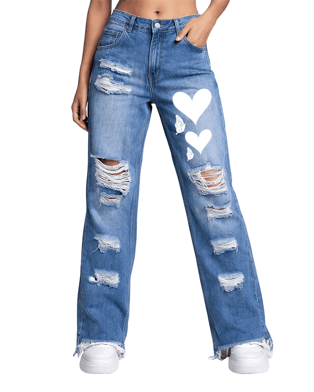 Trippprs Women Heart Print