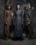 mens gothic leather coat