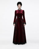 Crimson Mourning Gothic Vampire Costume Dress