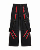 Women's Gothic Punk Cargo Pants