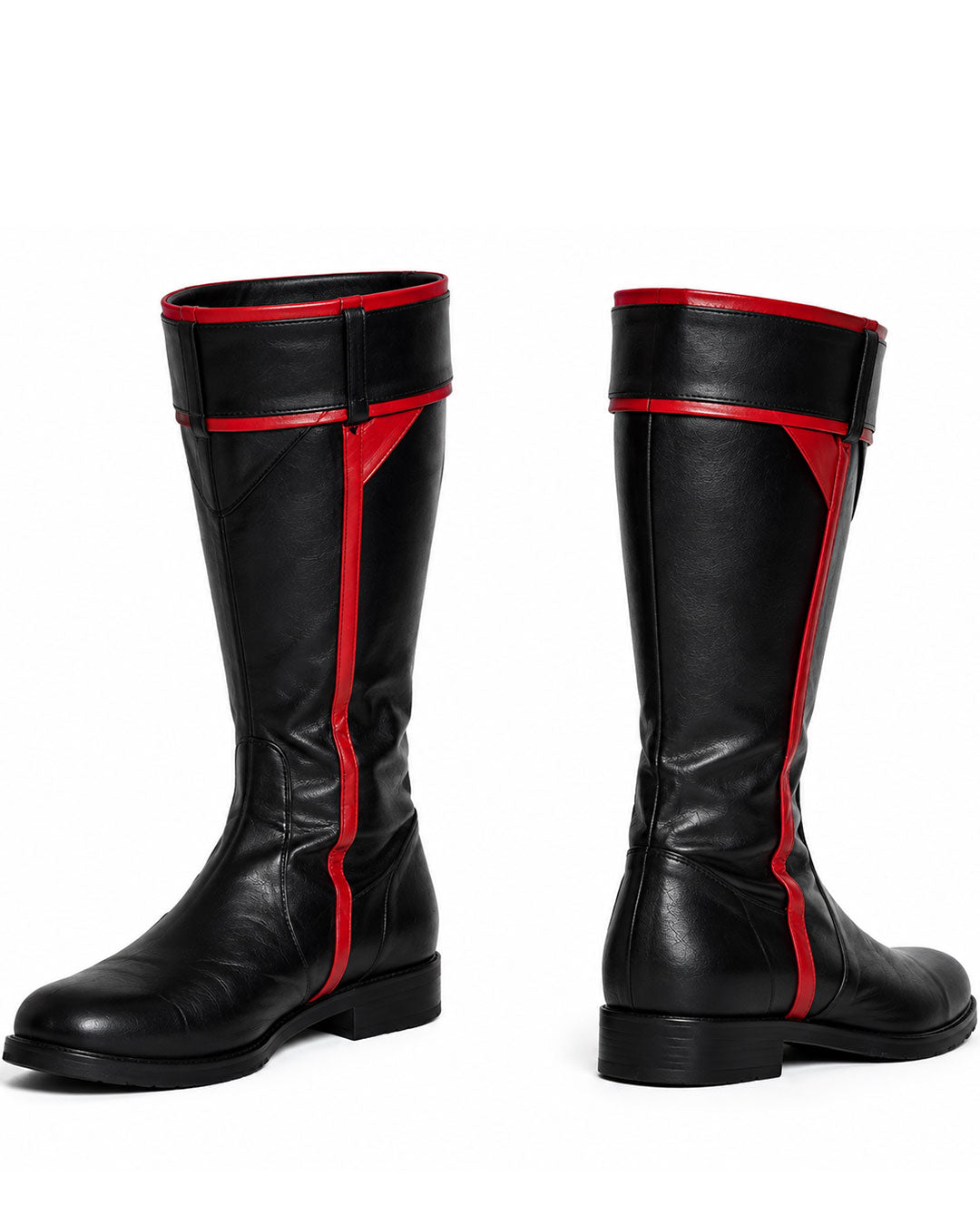 Red Black Superhero Cosplay Costume