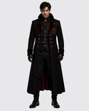 Halloween Trench Coat Gothic Vampire Costume