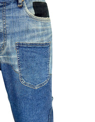 Patchwork Denim Jeans – Vintage Streetwear Style