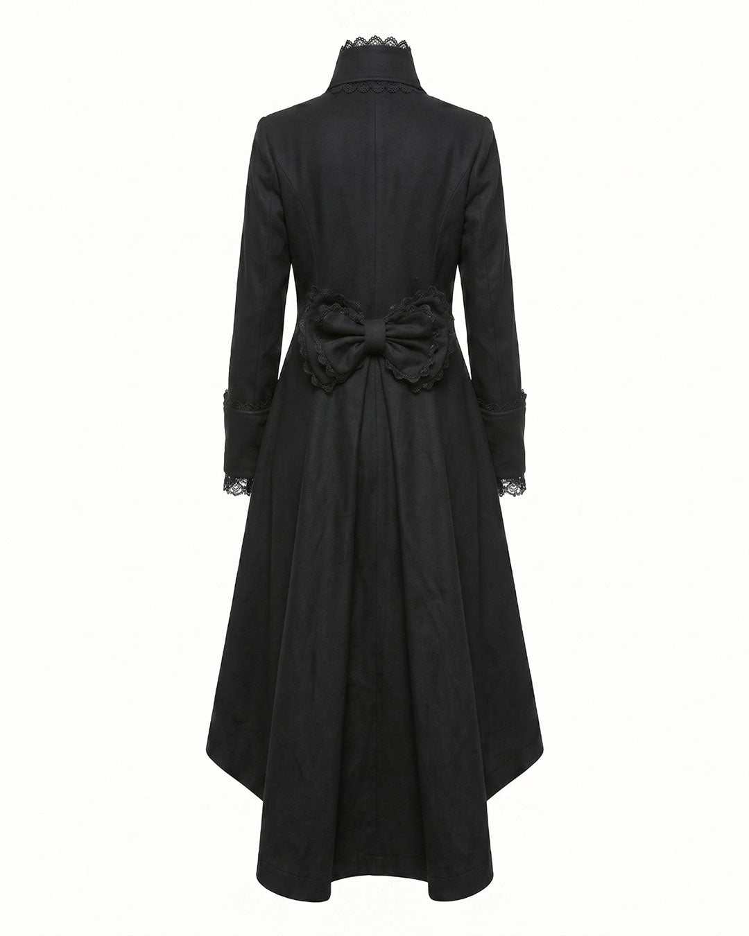 Women's Black Gothic Long Coat