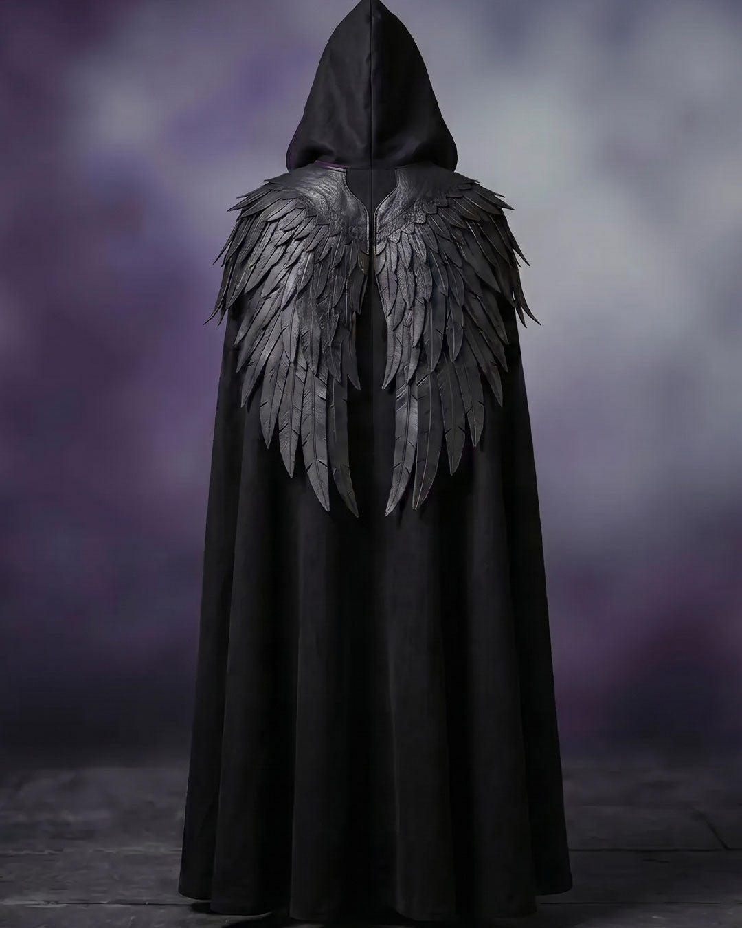 Women's Wool Cape – Hooded Gothic Wool Cloak