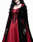 Scarlet Nocturne Gothic Vampire Costume Dress