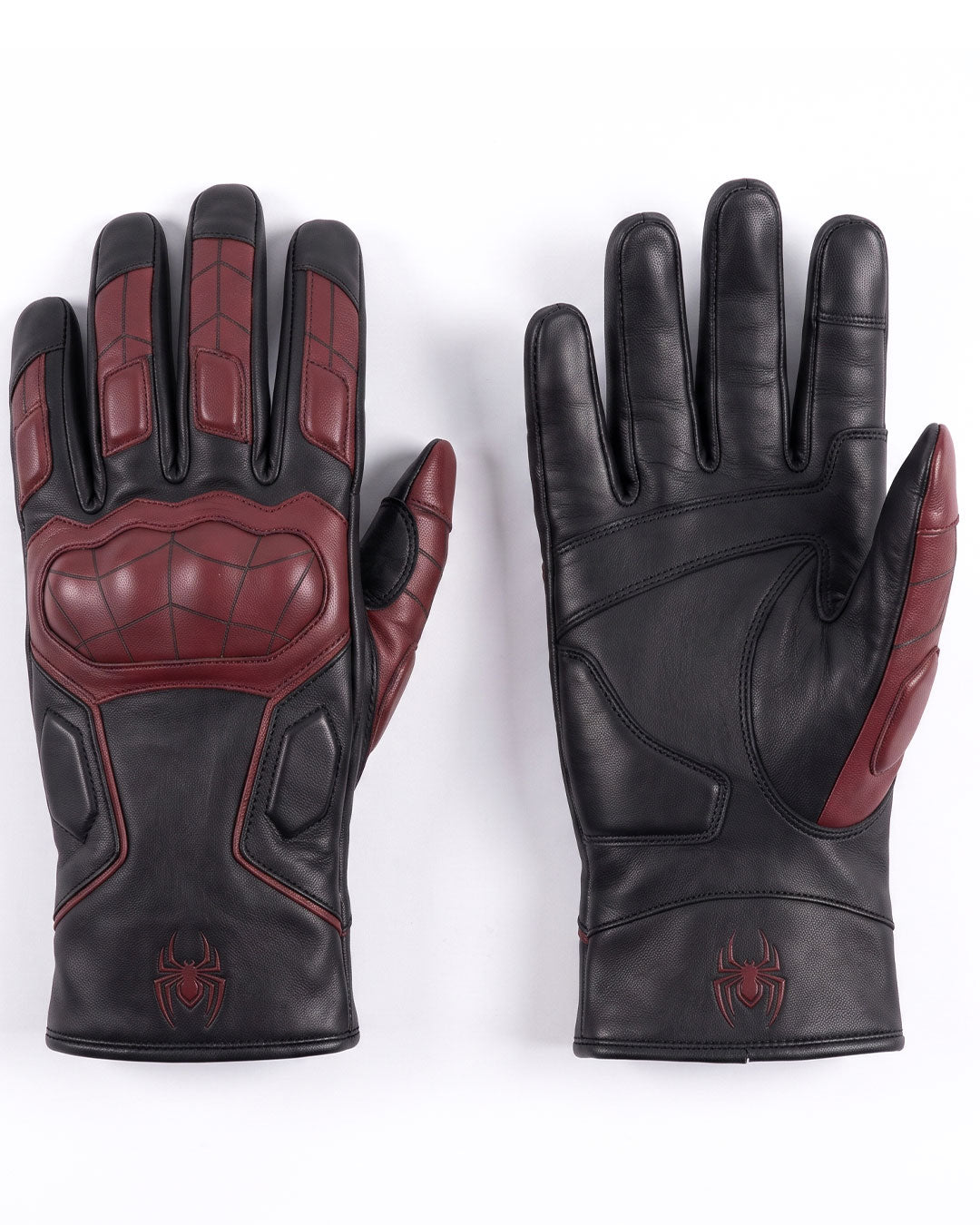 Men’s Spider-Inspired Faux Leather Cosplay Suit