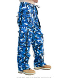 Blue Cargo Pants