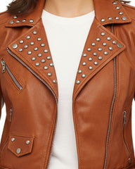 Western Dome Studded Easy Rider Jacket