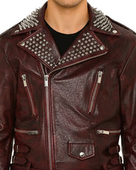 Maroon Waxed Jacket