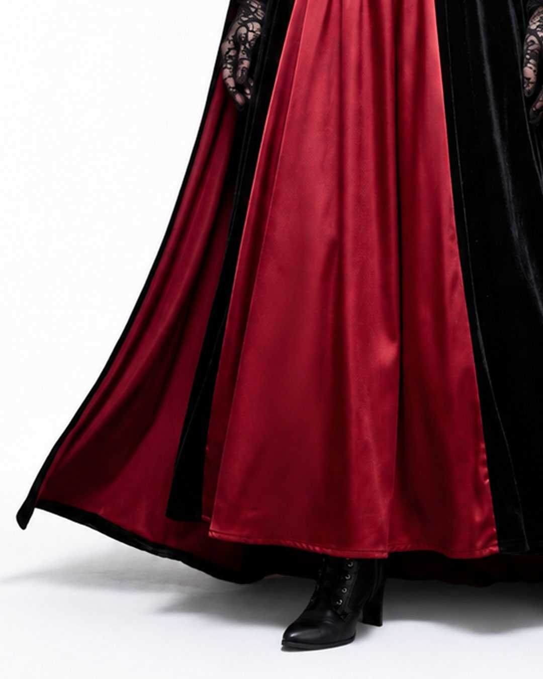 Scarlet Nocturne Gothic Vampire Costume Dress