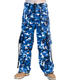 Blue Cargo Pants