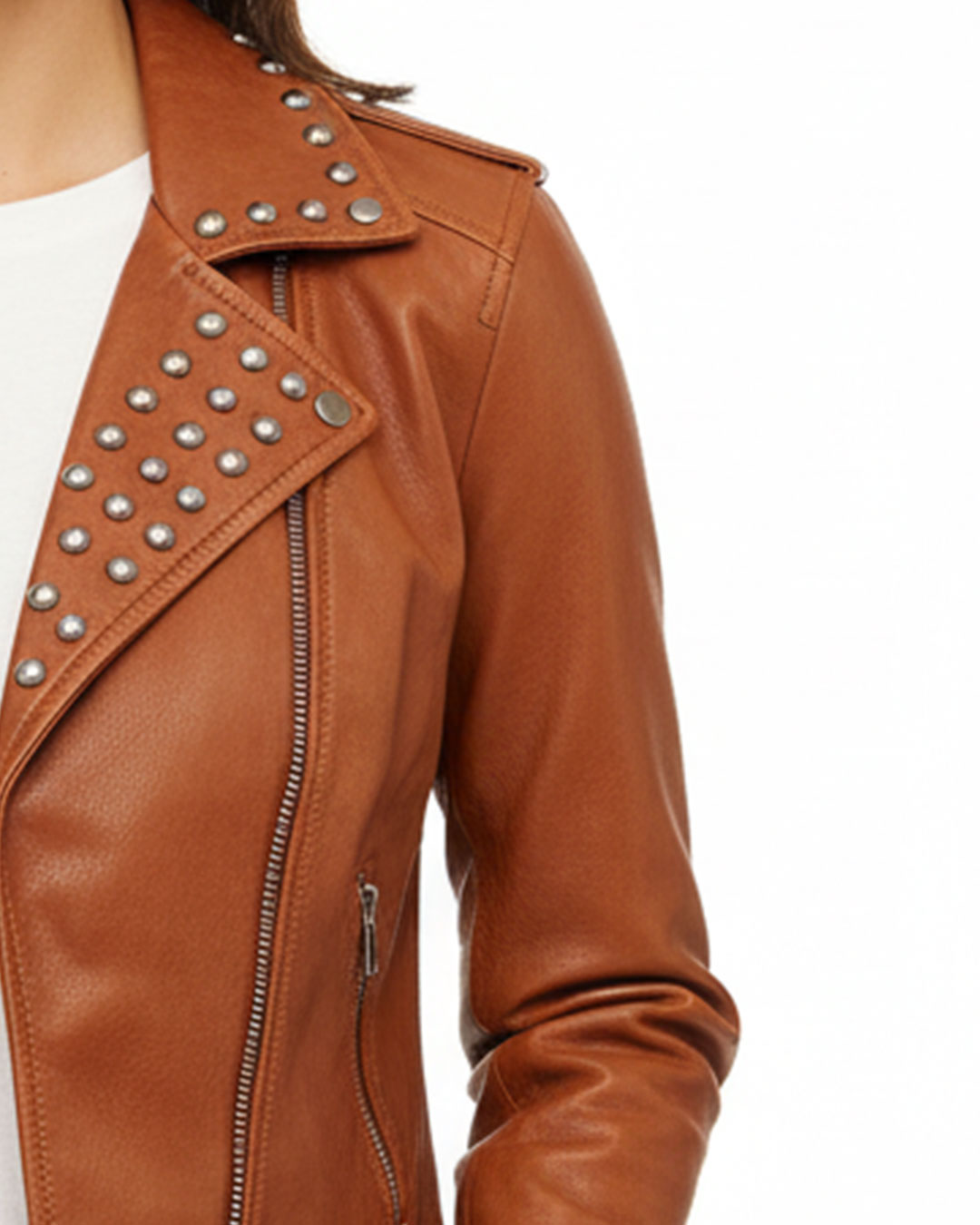 Western Dome Studded Easy Rider Jacket