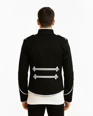 Black & White Military Jacket