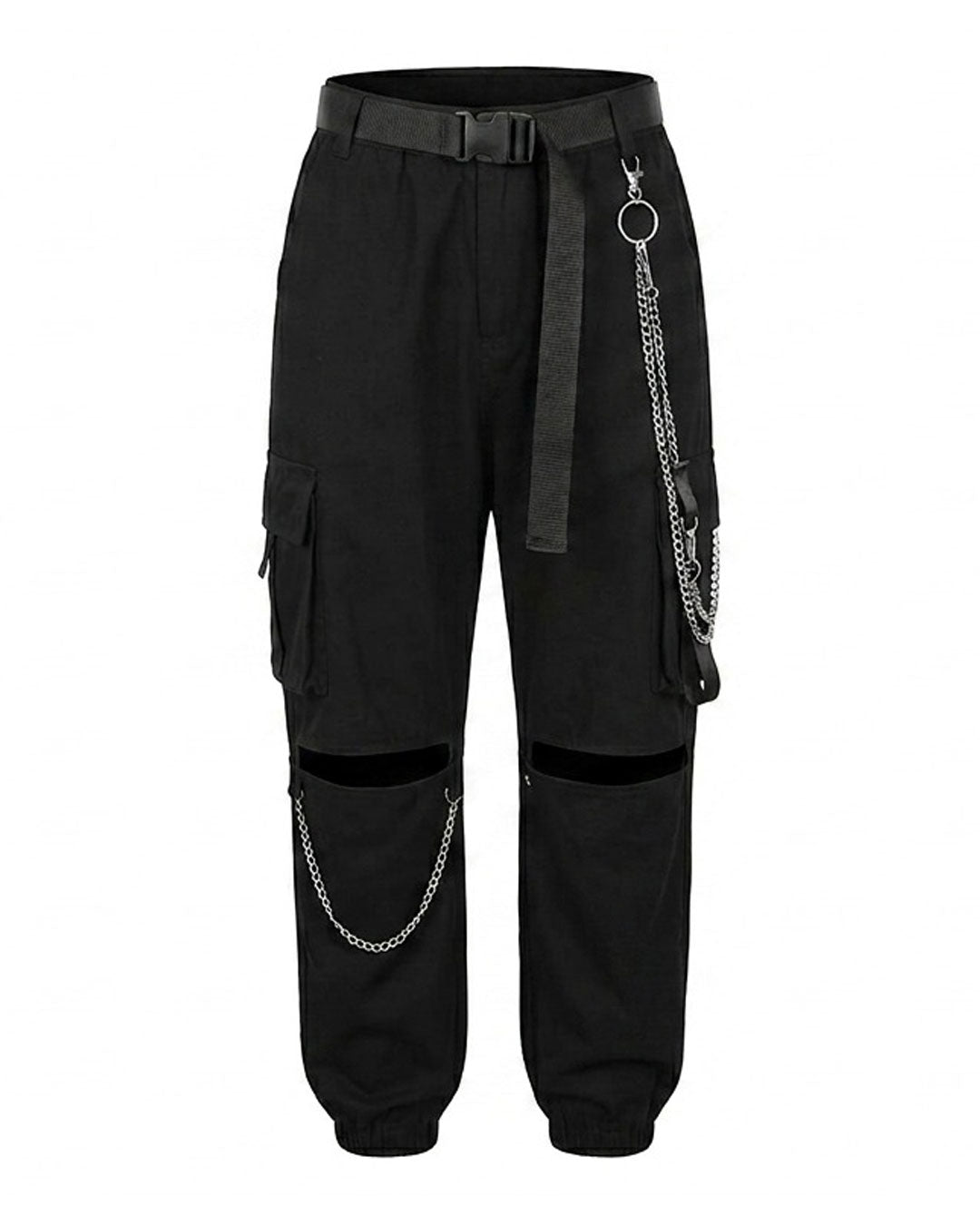 Women’s Techwear Separate Cargo Pants – Multi-Pocket Streetwear