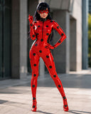Red Ladybug Cosplay Suit