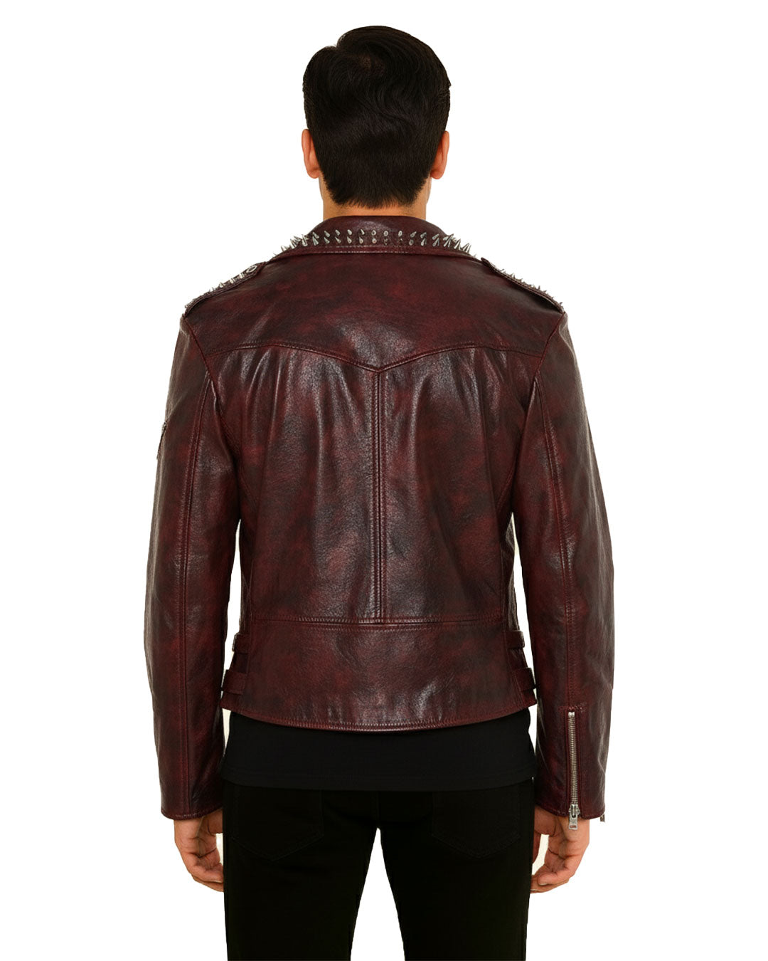 Maroon Waxed Jacket
